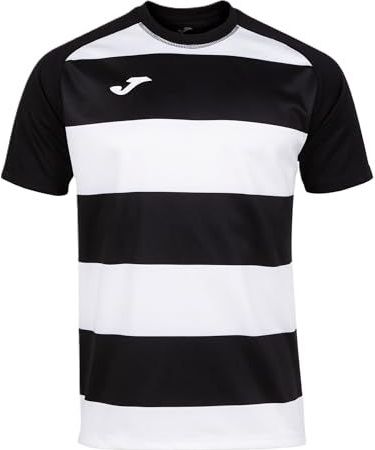 Joma - Prchengby II - Shirt - Zwart/Wit - Korte Mouw - Unisex