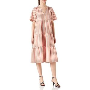 Part Two Pampw Dr Dress Relaxed Fit dames, Arabesque Stripe, 42