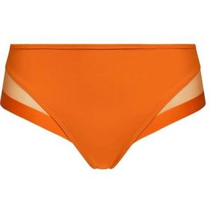 DIM Generous Klassieke damesslip, 1 stuk, Mandarijn, XS