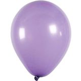 Ballonnen, D: 23 cm, paars, rond, 10st