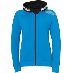 Kempa Core 26 Hood Jacket Vrouwen Meisjes Hooded Jas Trainingsjas Sweatshirt Hoody Trui met Capuchon Handbal Volleybal Indoor Gym Fitness