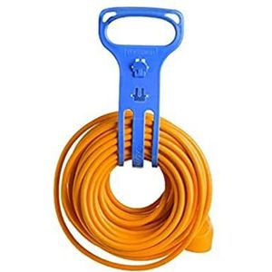 Electraline 94018 94018 draagbare houder voor spoelverlenging en kabels, kleur
