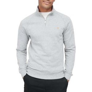 Farah Jim Sweatshirt voor heren, lichtgrijs Marl, 3XL