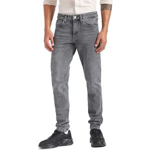 Calvin Klein Jeans Slim Taper denim broek voor heren, Denim Zwart, 36W / 32L