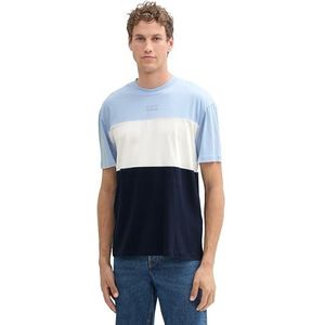 TOM TAILOR Denim Heren T-shirt, 11270 - Kentucky Blue, L