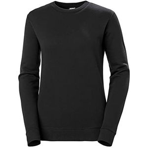 Helly-Hansen Classic Sweatshirt voor dames, 990 zwart, L, 990 zwart, L