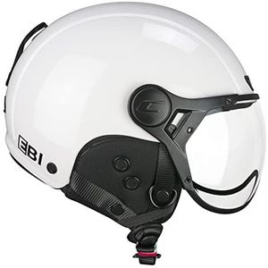 CGM EBI skihelm uniseks, volwassenen, wit, XS (53-54 cm)