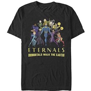 Marvel: Eternals - Group Shot Unisex Crew neck T-Shirt Black S