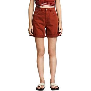 ESPRIT Dames 043EE1C308 Shorts, 805/TERRACOTTA, 26, 805/terracotta.