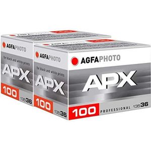 AgfaPhoto APX 100 135-36 negatieve fim S/W in verpakking van 2, AG6A1360-2