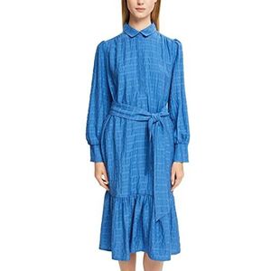 ESPRIT Collection Dames 082EO1E308 Jurk, 430/BLUE, S