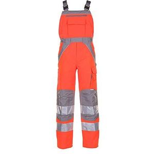 Planam Plaline, 5620048, veiligheidsbroek, maat 48, in oranje/zink