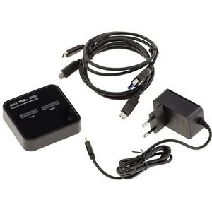 KALEA-INFORMATIQUE Dock voor het aansluiten van 2 M2 AHCI of M.2 NVMe SSD's op een pc, Mac of smartphone, met USB 3.2 20GB aansluiting en kloonfunctie