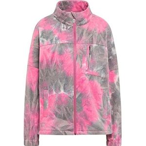 myMo ROCKS Dames sweatjack ucy, roze blauw, M, roze/blauw., M