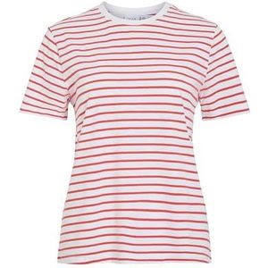 Shirt - VINora - Gestreept - Jersey - Kwartmouw