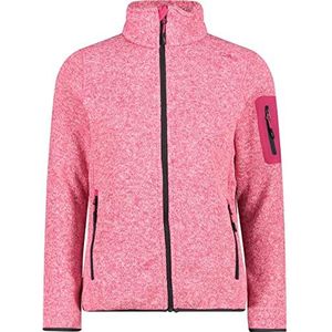 CMP - Knit-Tech-jack voor dames, fuchsia-wit-titanium, D42