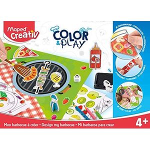 Maped Creativ Color Play - BBQ kleurset en stickers