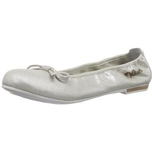 s.Oliver 42407 meisjes gesloten ballerina's, Zilver Silver 941, 38 EU