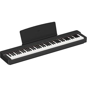 Yamaha P-225 Portable Keyboard, Zwart – Lichte en draagbare compacte piano met Graded-Hammer-Compact toetsenbord met 88 gewogen toetsen en 24 voices