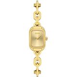 BOSS Analoge quartz horloge voor dames met goudkleurige roestvrijstalen armband - 1502655, Goud, armband