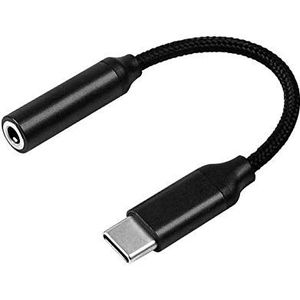 Aerend USB C hoofdtelefoonadapter – 3,5 mm jack naar USB type C voor alle smartphones zonder bus, HQ-audio-adapter