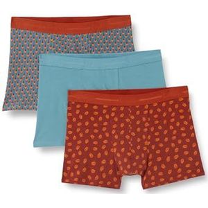 Dagi Blue Fashion Knitted Regular Waist Supreme Long Leg Boxer, Blauw, 2XL, blauw, XXL