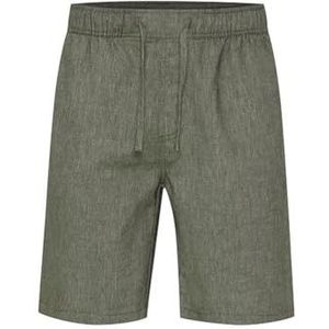 CASUAL FRIDAY Heren CFPhelix 0066 Linnen Mix Shorts, 1805211 / Burnt Olive Melange, S, 1805211/Burnt Olive Melange, S