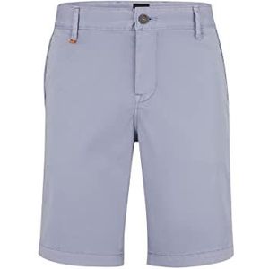 BOSS Heren Schino-Slim ST Shorts Flat Packed, Light/Pastel Purple538, 42, Licht/Pastel Purple538, 42