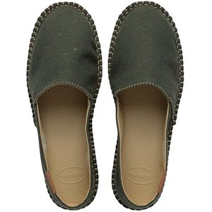 Havaianas Origine Iv Espadrille sandaal met sleehak voor heren, Groen, 35 EU
