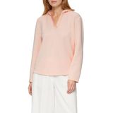 s.Oliver BLACK LABEL - Hoodie - Roze - Met Satijnen Details