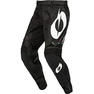O'NEAL | Motorcrossbroek | Enduro motorfiets | gestroomlijnd en licht design, luchtdoorlatende mesh-binnenvoering | Hardwear Pants Surge | Volwassenen, zwart, 38