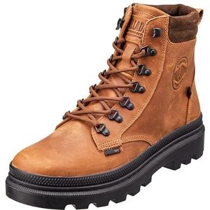 Palladium PALLATROOPER HKR LTH, herensneakers, Beeswax Brown, 41,5 EU, Bijenwas bruin., 41.5 EU