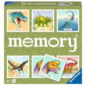 Ravensburger Dinosaurussen Memory - Geschikt voor 2-8 spelers vanaf 3 jaar