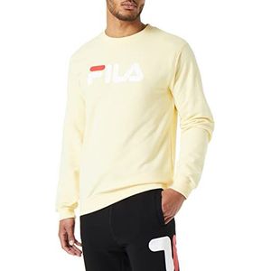 FILA Unisex BARBIAN Crew Sweatshirt, Pale Banana, XS, geel (pale banana), XS