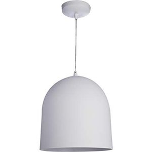 Hanglamp, Loft Color, metaal, 60 W, wit, ø 30 x H 30 cm