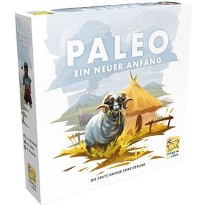 Hans im Glück HIGD1016,Asmodee Paleo - Een nieuw begin, uitbreiding, kennerspel, bordspel, Duits,Meerkleurig, bont