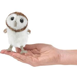 Folkmanis Barn Owl Finger Puppet