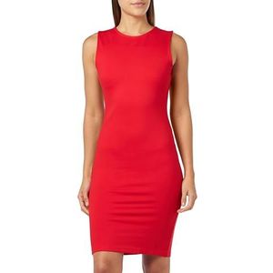 aleva Dames etui-jurk 19222968-AL04, rood, S, rood, S