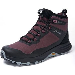 Berghaus Vrouwen VC22 Multisport Gore-Tex Waterdichte Stof Mid Walking Wandelschoenen, Wijn Zwart, 38.5 EU