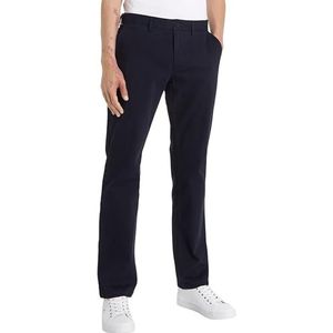 Tommy Hilfiger Herenbroek Essential Twill Chino Regular Fit, blauw (Desert Sky), 34W / 30L