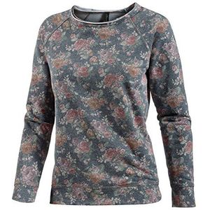 Blend Dames sweatshirt roze print sweat, Rood (cabernet 26011), S