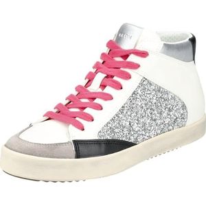 Geox D Blomiee H Sneakers voor dames, Silver Rok, 35 EU