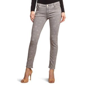 Cross Jeans dames jeans P 461-115 / Adriana Skinny/Slim Fit (buis) normale tailleband, grijs (Grey Star), 26W x 32L