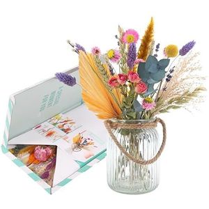 BloomPost BloomPosy Pastel - Droge bloemen - Geschenken in de brievenbus