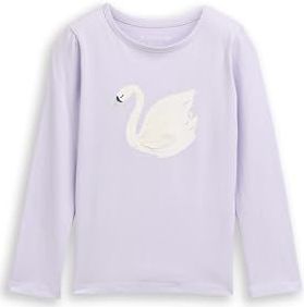 TOM TAILOR T-shirt met lange mouwen voor kinderen, 21733 - Light Lavender, 92-98