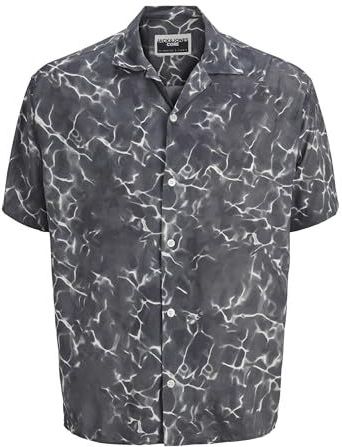 JACK & JONES - JCOInfinity - Overhemd - Zwart / Wit