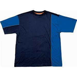 Delta Plus MSTBMTM T-shirt van katoen, Series Leisure, Marineblauw-koningsblauw, M