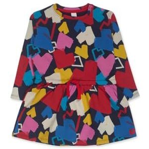 Tuc Tuc Jurk van pluche voor meisjes, blauw, collectie Road to Adventure, Blauw, 9 Maanden