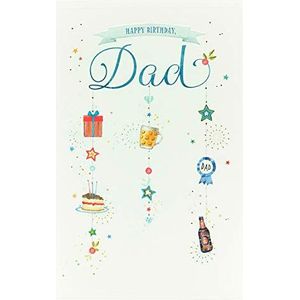 Pa Verjaardagskaart - Cadeaukaart voor Hem - Verjaardagscadeaus voor Hem - Cadeaus voor Papa - Papa Kaarten met Heerlijk Vers - Klassiek, Traditionele Verjaardagskaart