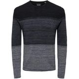 ONLY & SONS Heren Onspanter Reg 12 Struc Crew Knit Noos, donkerblauw 2, XS